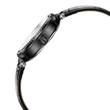 Kenneth Cole Quartz Multifunction Mother Of Pearl Dial Leather Strap Watch For Women