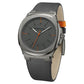 Kenneth Cole Quartz Analog Grey Dial Leather Strap Watch For Men