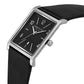 Kenneth Cole Quartz Analog Black Dial Leather Strap Watch For Men