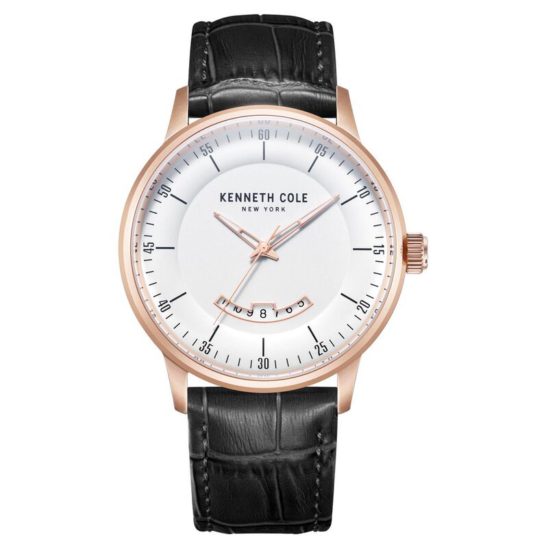 Kenneth Cole Analog White Dial Watch For Men