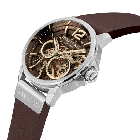 Kenneth Cole Brown Dial Automatic Watch For Men