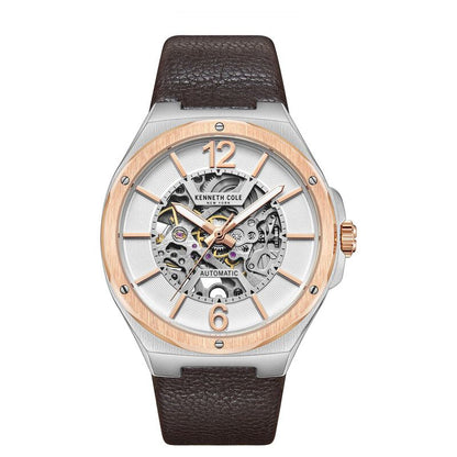 Kenneth Cole Automatic Silver Dial Watch For Men