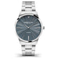 Kenneth Cole Blue Dial Stainless Steel Strap Watch For Men