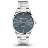 Kenneth Cole Blue Dial Stainless Steel Strap Watch For Men