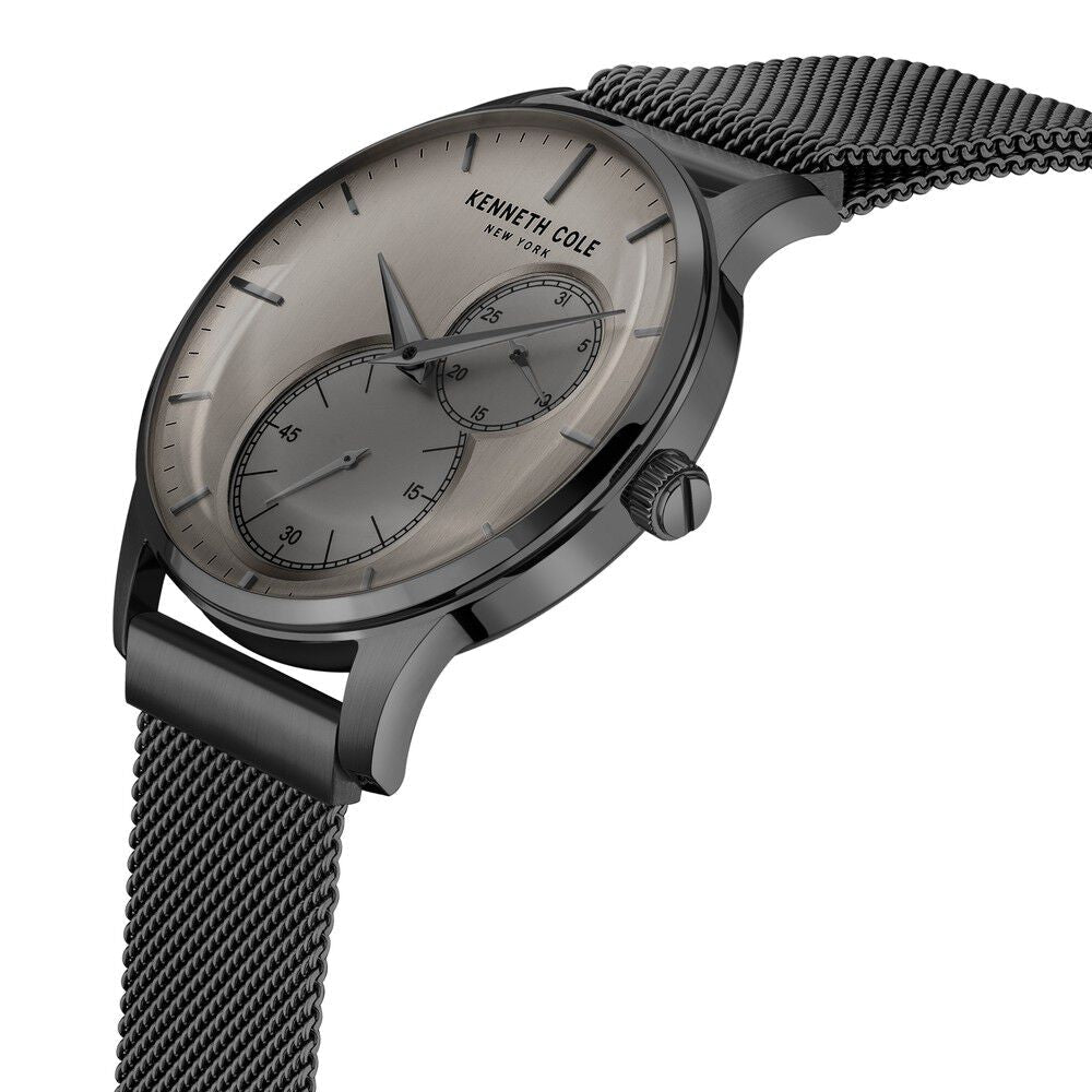 Kenneth Cole Quartz Analog White Dial Stainless Steel Strap Watch for Men NEKCWGK2125201MN