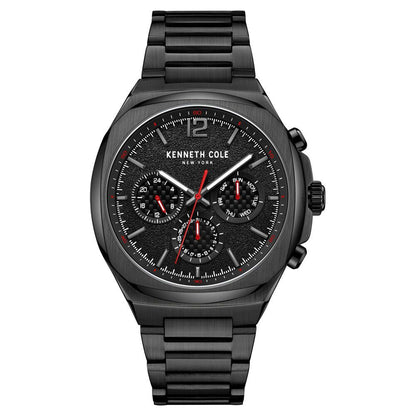 Kenneth Cole Multifunction Black Dial Watch for Men NEKCWGK2222004MN