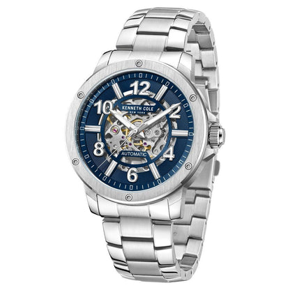 Kenneth Cole Blue Dial Automatic Watch for Men