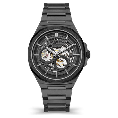 Kenneth Cole Automatic Grey Dial Stainless Steel Watch for Men