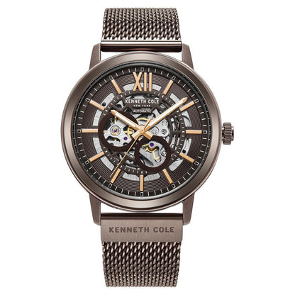 Kenneth Cole Brown Dial Automatic Watch For Men