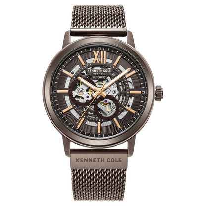 Kenneth Cole Brown Dial Automatic Watch for Men NEKCWGL2217202MN
