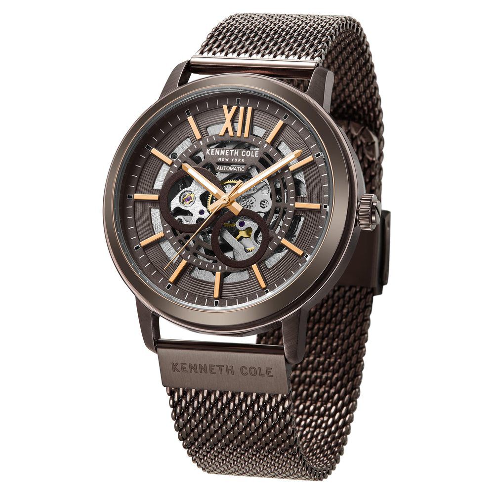 Kenneth Cole Brown Dial Automatic Watch For Men
