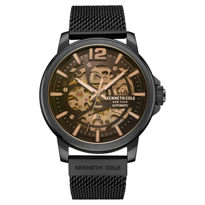 Kenneth Cole Brown Dial Automatic Watch for Men-NEKCWGL2220503MNW