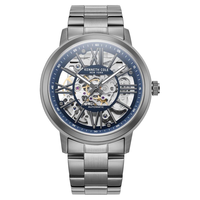 Kenneth Cole Blue Dial Automatic Watch For Men