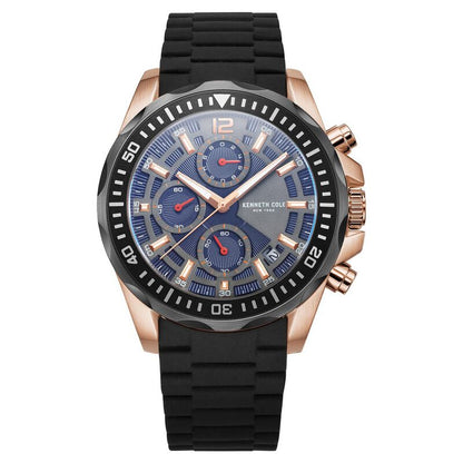 Kenneth Cole Chronograph Blue Dial Watch For Men