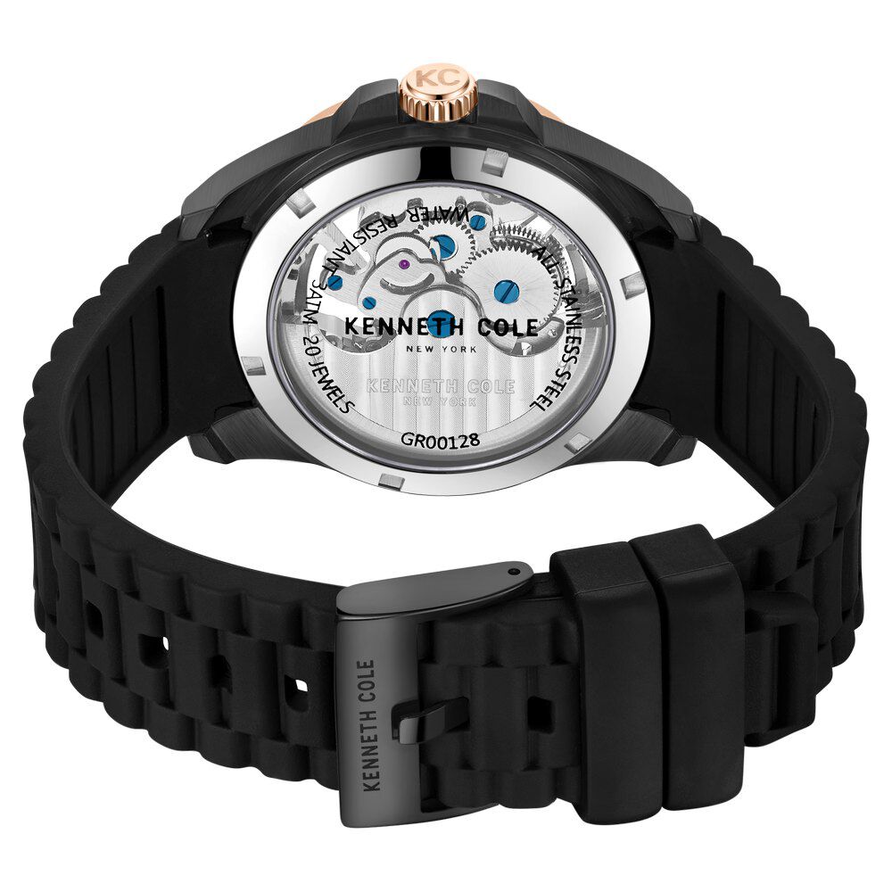 Kenneth Cole Black Dial Automatic Watch for Men