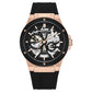 Kenneth Cole Automatic Black Dial Stainless Steel Strap Watch for Men