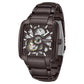 Kenneth Cole Automatic Brown Dial With Brown Stainless Steel Strap Watch For Men-NTKCWGY0046501MN