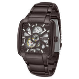 Kenneth Cole Automatic Brown Dial With Brown Stainless Steel Strap Watch For Men KCWGY0046501MN