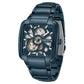 Kenneth Cole Automatic Blue Dial With Blue Stainless Steel Strap Watch For Men KCWGY0046502MN