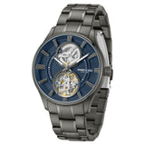 Kenneth Cole Automatic Blue Dial With Grey Stainless Steel Strap Watch For Men KCWGY0049803MN