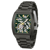 Kenneth Cole Gun Metal Automatic Stainless Steel Bracelet Watch For Men-NTKCWGY0058602MN