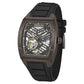 Kenneth Cole Automatic Grey Dial With Black Silicone Strap Watch For Men KCWGZ0046102MN