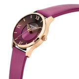 Kenneth Cole Quartz Analog Pink Dial Leather Strap Watch for Women KCWLA2124303LD