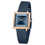Kenneth Cole Quartz Analog Blue dial Metal Strap Watch for Women KCWLG0026504LD