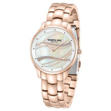 Kenneth Cole Quartz Analog White Dial Stainless Steel Strap Watch For Women KCWLG0047801LD