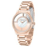 Kenneth Cole Quartz Analog Mother of Pearl Dial Stainless Steel Strap Watch For Women KCWLG0061501LD