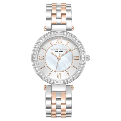 Kenneth Cole Quartz Analog Silver Dial Stainless Steel Strap Watch For Women KCWLG0062203LD