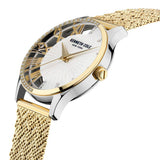 Kenneth Cole Quartz Analog Mother Of Pearl Dial Stainless Steel Strap Watch For Women