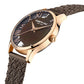 Kenneth Cole Quartz Analog Brown Dial Stainless Steel Strap Watch For Women