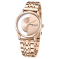 Kenneth Cole Quartz Analog Rose Gold Dial Stainless Steel Strap Watch for Women KCWLG2219503LD