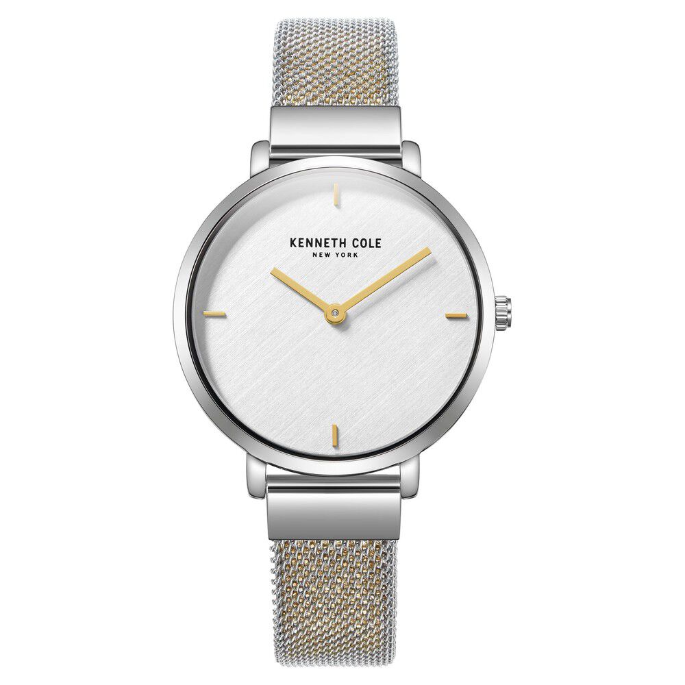 Kenneth Cole Quartz Analog Silver Dial Stainless Steel Strap Watch for Women NEKCWLG2219901LD