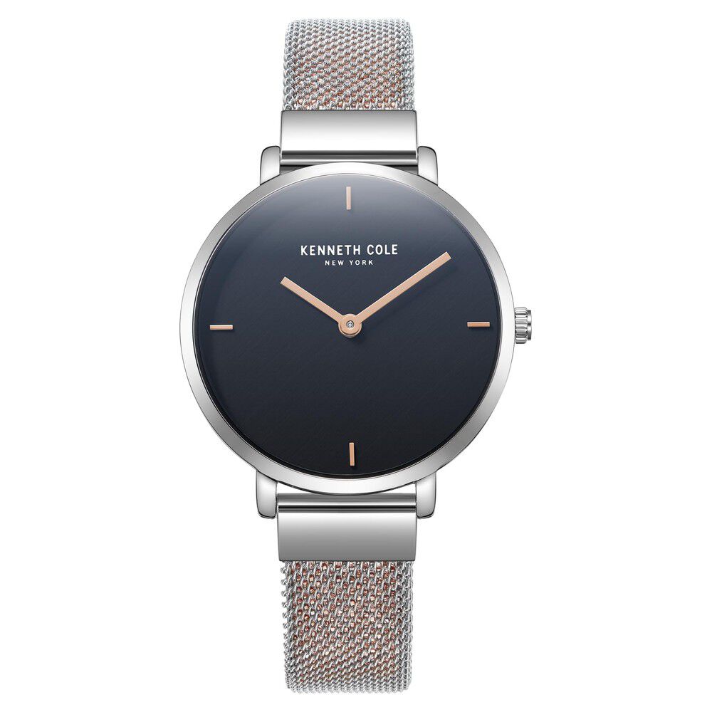 Kenneth Cole Quartz Analog Black Dial Stainless Steel Strap Watch for Women NEKCWLG2219902LD