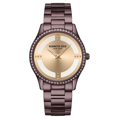 Kenneth Cole Quartz Analog Silver Dial Stainless Steel Strap Watch For Women