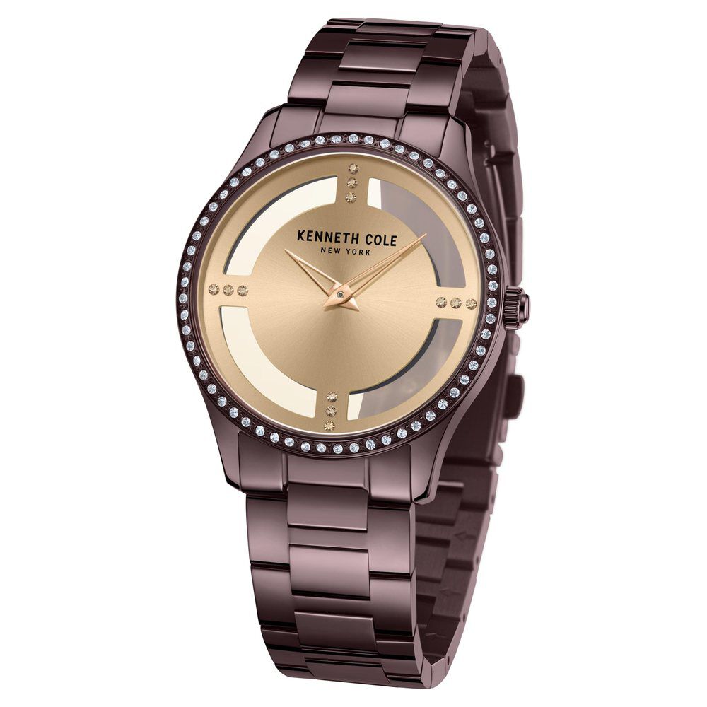 Kenneth Cole Quartz Analog Silver Dial Stainless Steel Strap Watch For Women