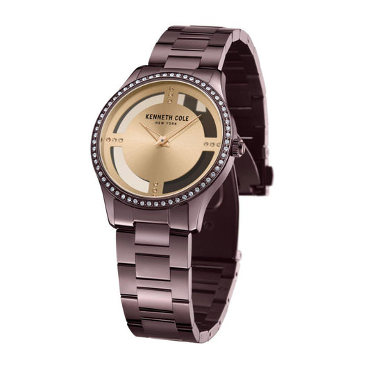 Kenneth Cole Quartz Analog Silver Dial Stainless Steel Strap Watch For Women