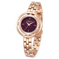 Kenneth Cole Quartz Analog Purple Dial Stainless Steel Strap Watch for Women KCWLG2237102LD
