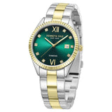 Kenneth Cole Quartz Analog Green dial Stainless Steel Strap Watch for Women KCWLH0026903LD