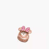 Fossil Disney Fossil Limited Edition Two-Hand Rose Gold-Tone Stainless Steel Watch Ring