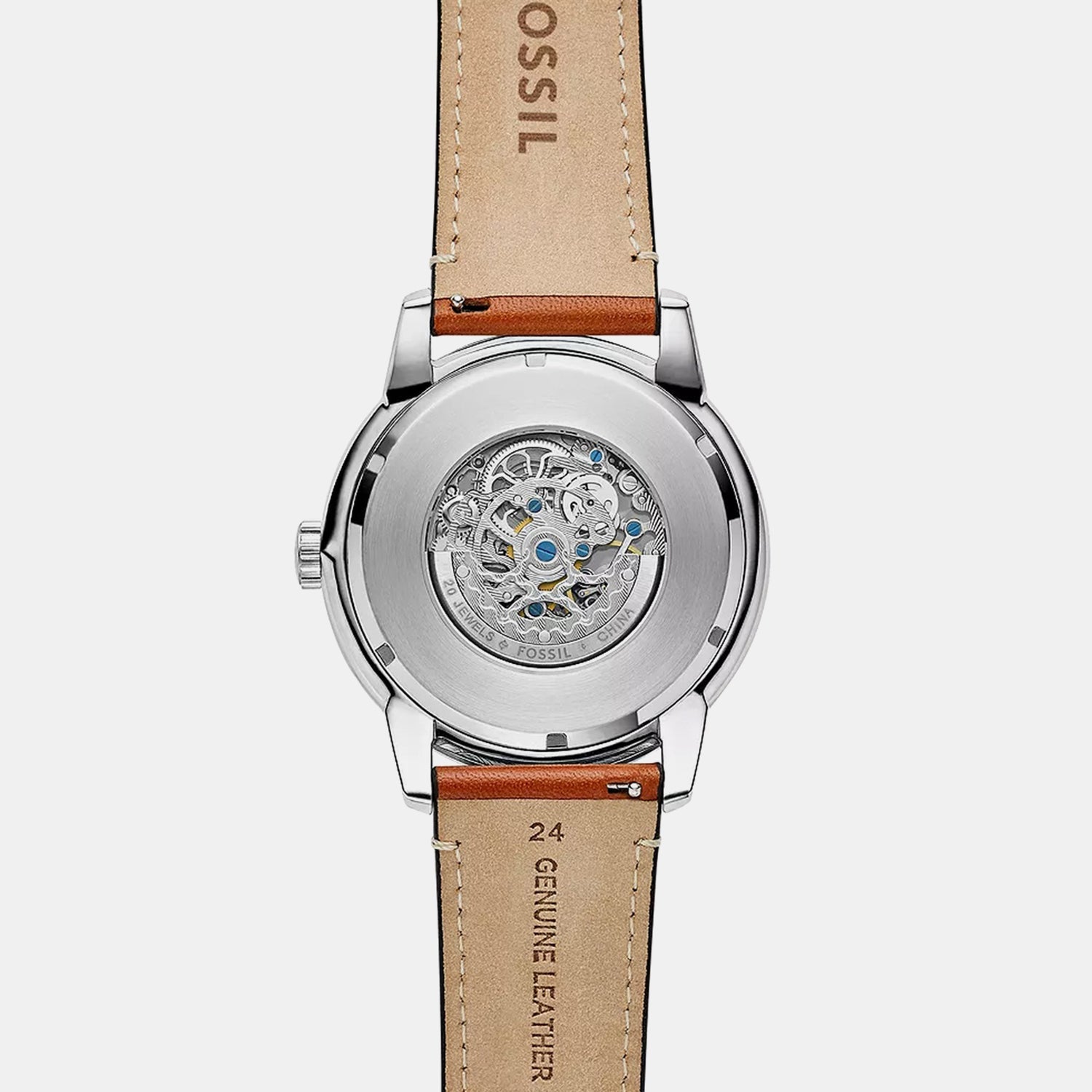 Townsman Men Automatic Blue Dial Analog Leather Watch ME3154