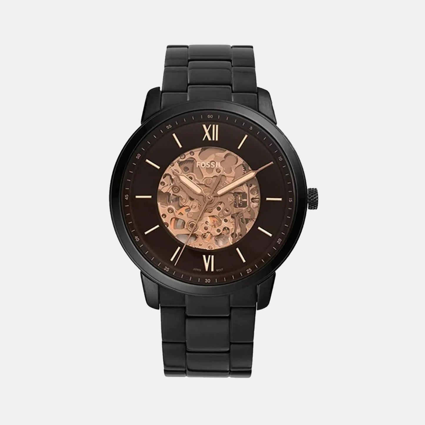 Neutra Automatic Men Automatic Black Dial Analog Stainless Steel Watch ME3183