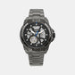 Bronson Men Automatic Black Dial Analog Stainless Steel Watch ME3218