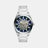 Everett Men Automatic Blue Dial Analog Stainless Steel Watch ME3220