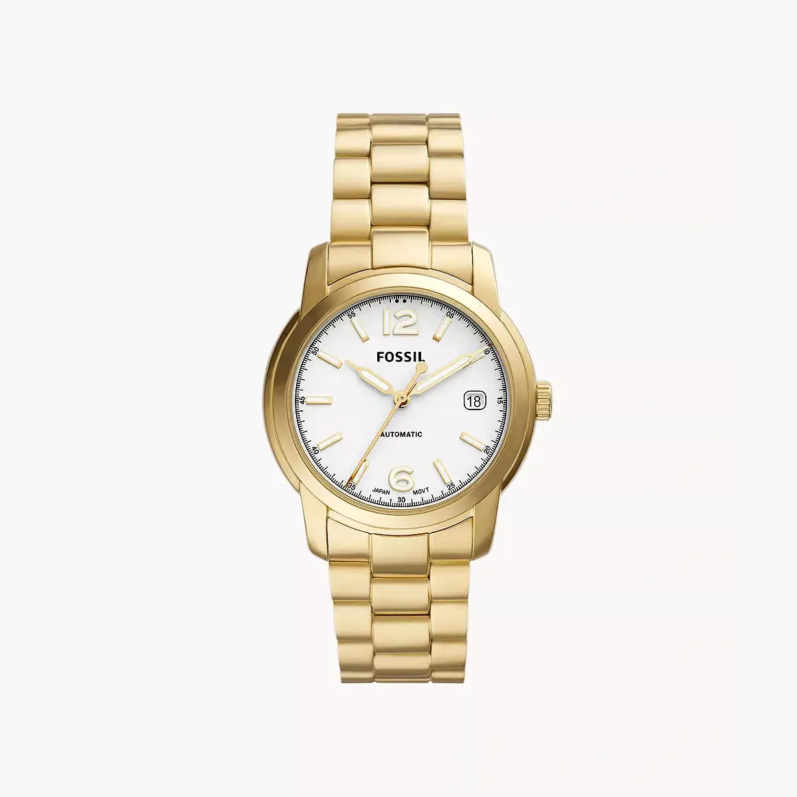 Fossil Fossil Heritage Automatic Gold-Tone Stainless Steel Watch