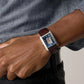 Carraway Men Automatic Blue Dial Analog Leather Watch ME3273