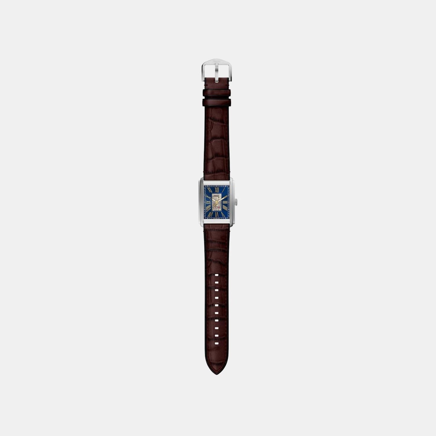 Carraway Men Automatic Blue Dial Analog Leather Watch ME3273