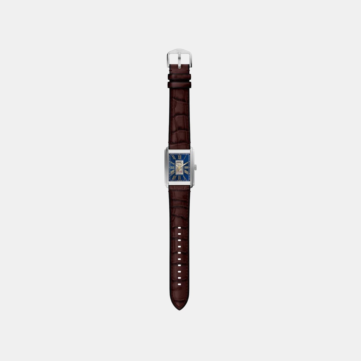 Carraway Men Automatic Blue Dial Analog Leather Watch ME3273